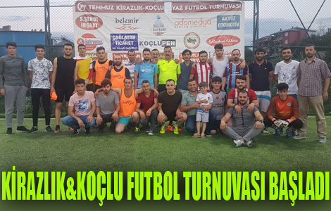 Kirazlk ve Kolu Yaz Futbol Turnuvas start ald.