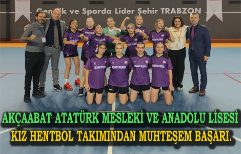 KIZ HENTBOL TAKIMIMIZDAN MUHTEEM BAARI.
