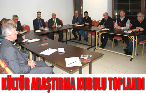 KLTR ARATIRMA KURULU TOPLANDI
