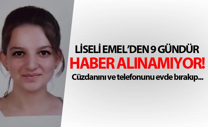 Liseli Emel'den 9 gndr haber alnamyor!
