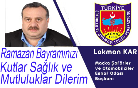 LOKMAN BAKAN'DAN BAYRAM KUTLAMASI 