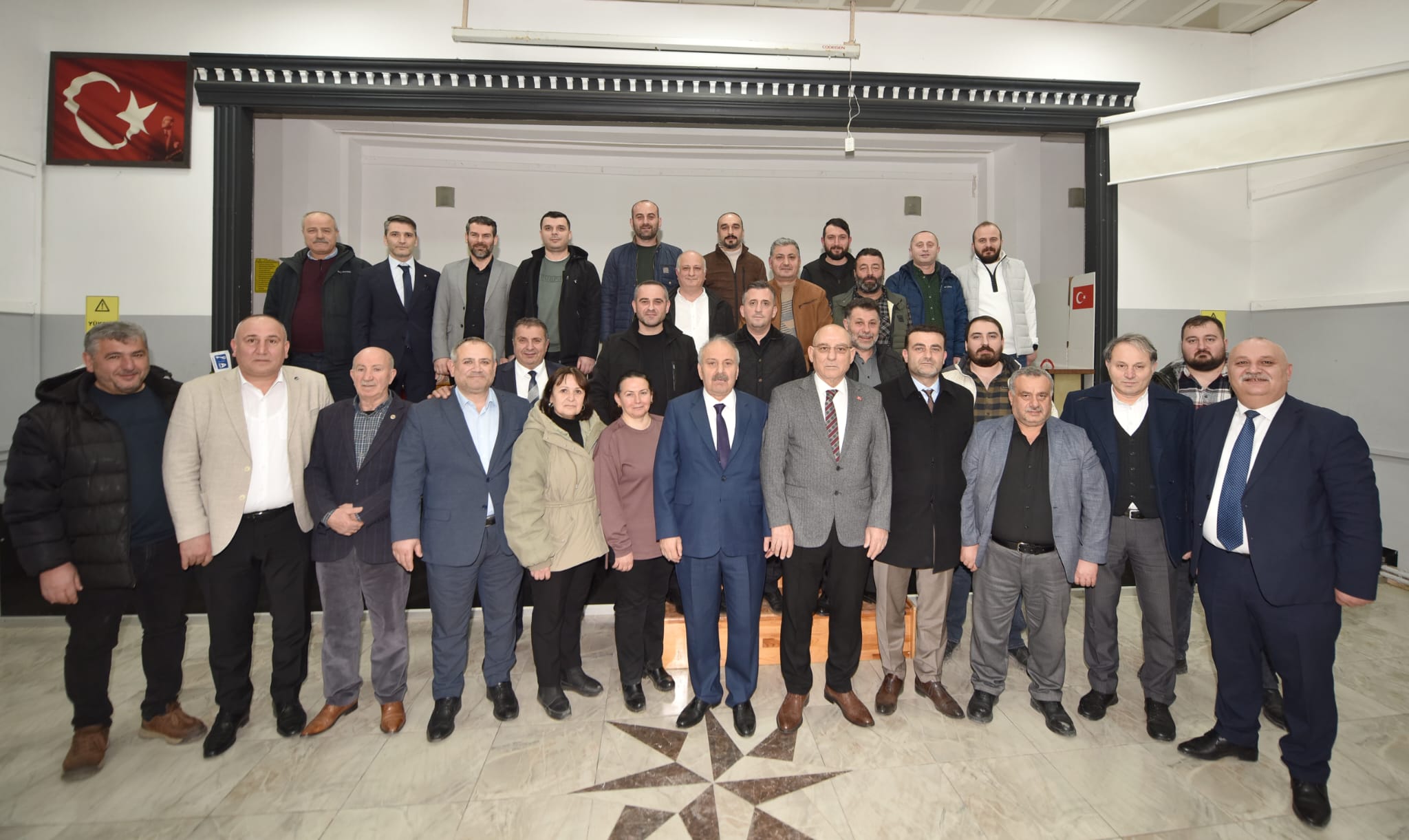 Maçka Esnaf Odası’nda Hüseyin Konak yeniden başkan seçildi