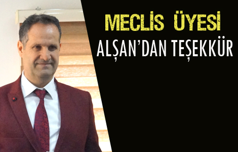 Meclis yesi Alan'dan Teekkr