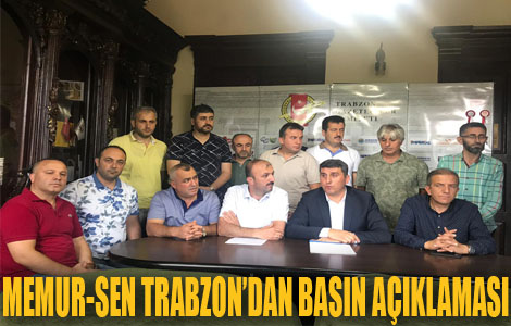 Memur-sen Trabzon'dan Basn Akmas