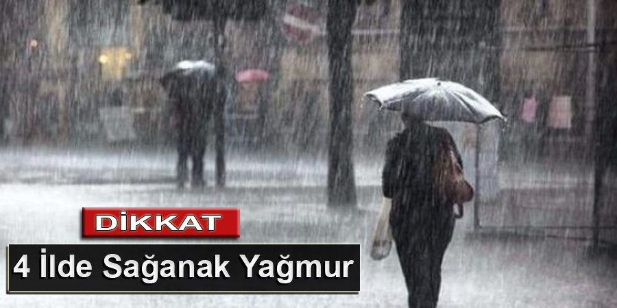 METEOROLOJİDEN BÖLGE UYARISI