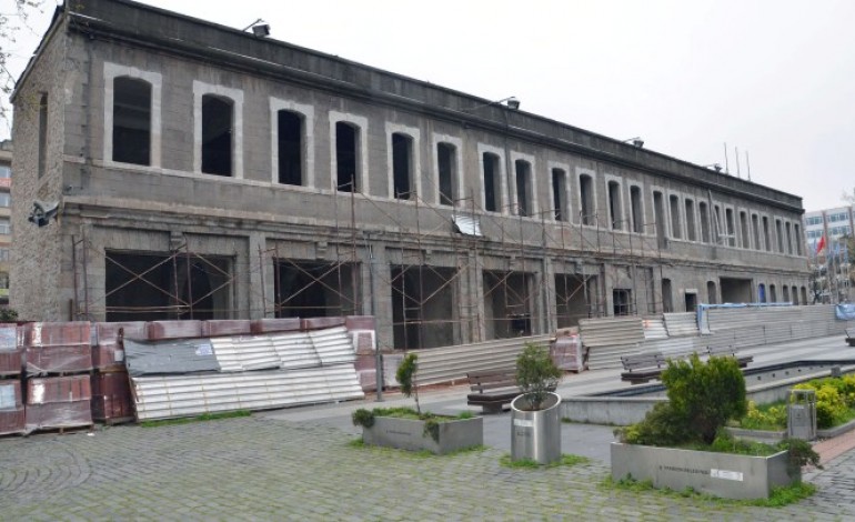 Meydan Parkı 2.etap düzenlemesi sürüyor.