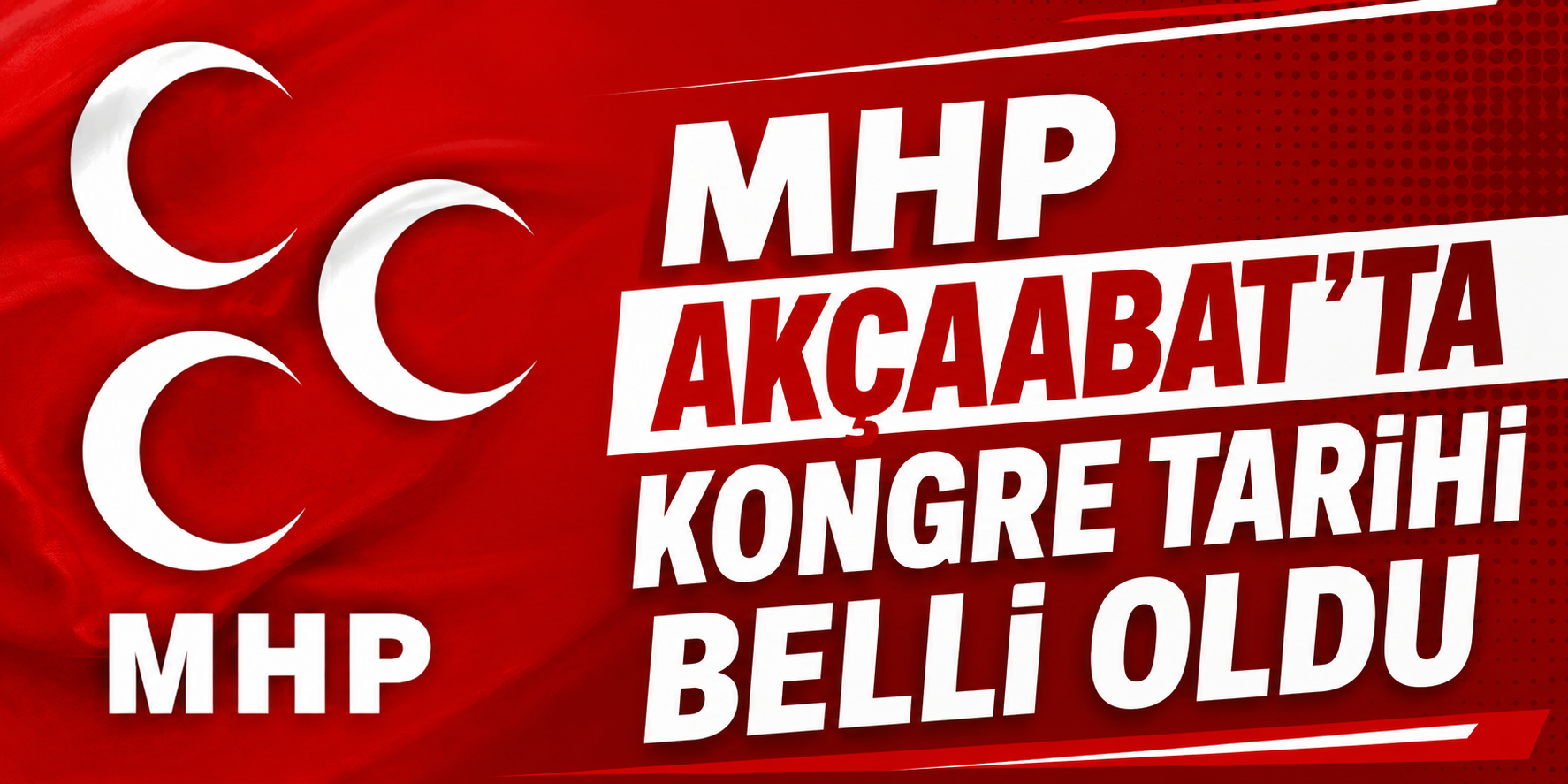 MHP Akçaabat İlçe Başkanı Özcan Ergün Kogreye Davet Etti..
