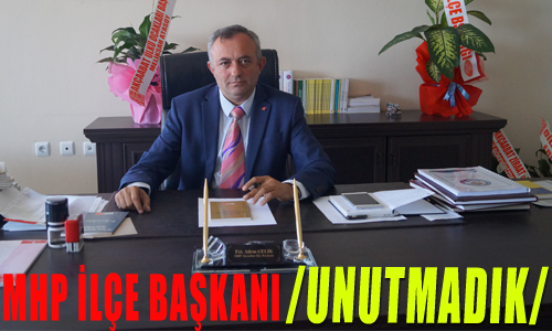 MHP AKAABAT LE BAKANIN'DAN AIKLAMA.

