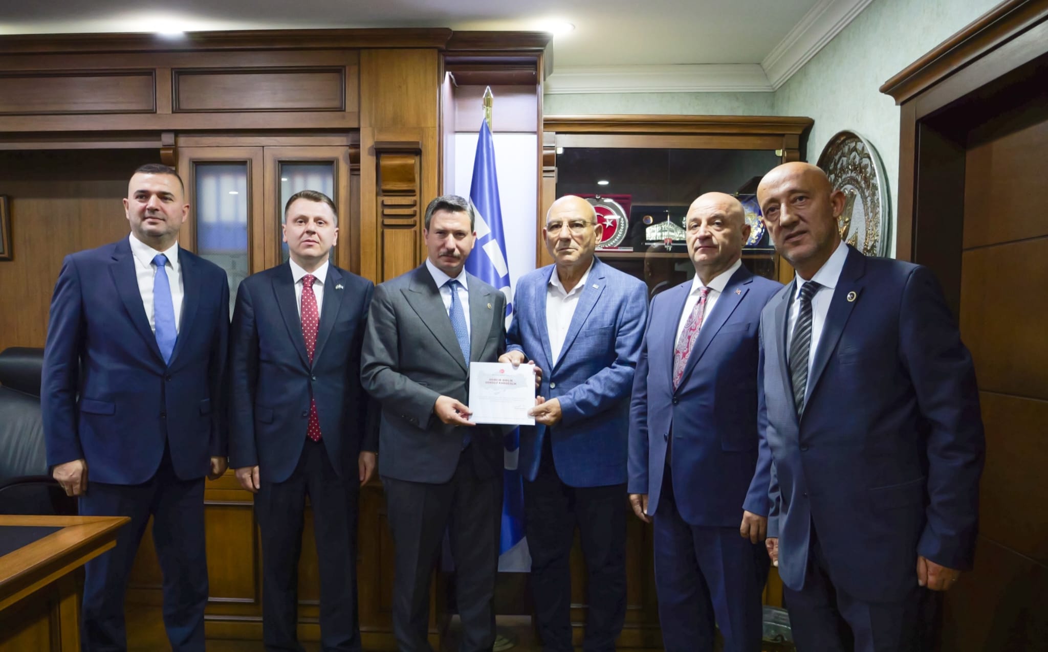 MHP heyetinden TESOB’a ziyaret