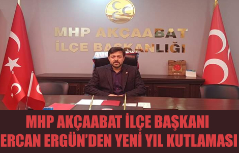 MHP LE BAKANINDAN YEN YIL MESAJI 