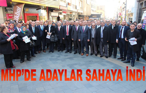 MHP Tek Yumruk Sahaya İndi
