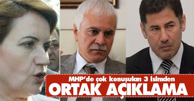MHPde ok Konuulan  simden Ortak Aklama 