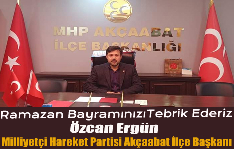 MHP'DEN BAYRAM KUTLAMA MESAJI