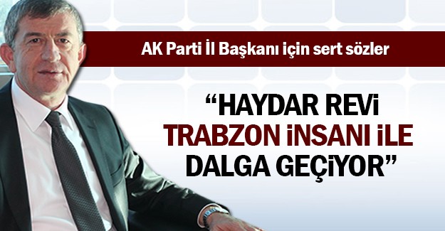 MHP'den Haydar Revi'ye sert cevap!