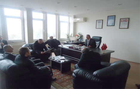 MHP'den Hayrl Olsun Ziyareti
