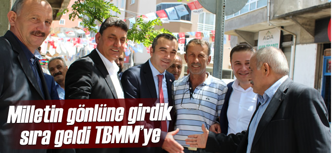 Milletin Gnlne Girdik Sra Geldi TBMM'ye
