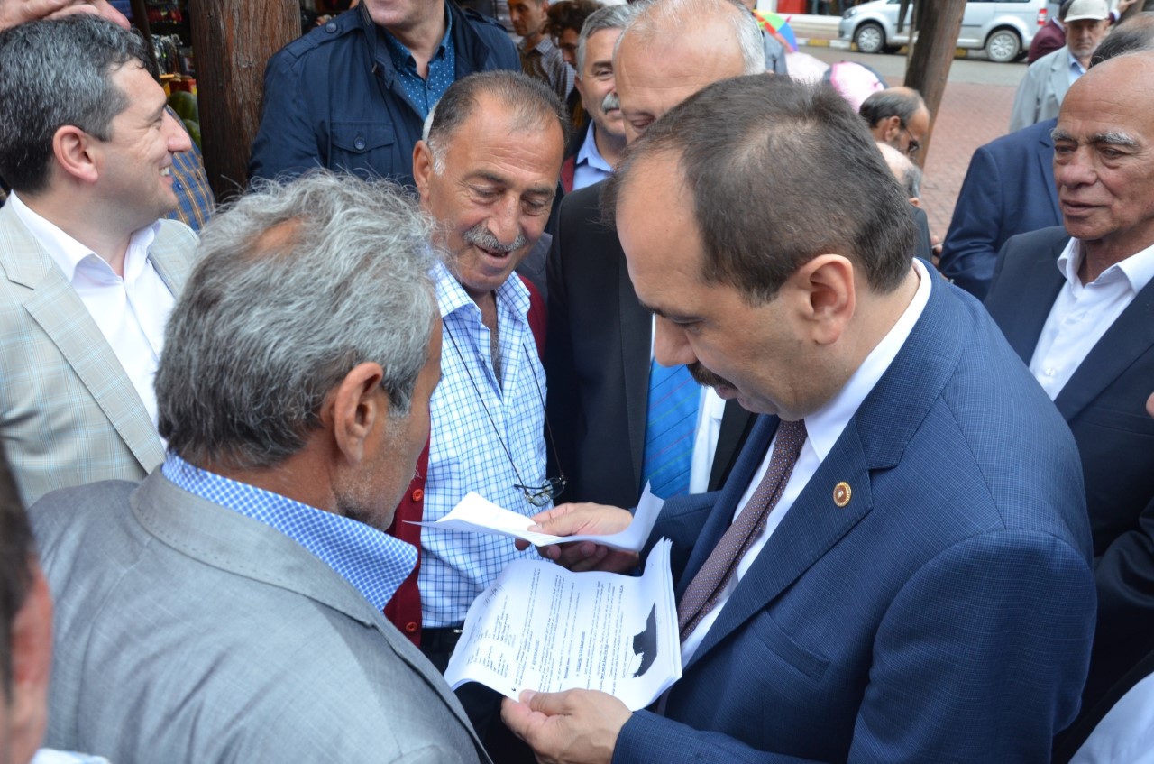 MİLLETVEKİLİ BALTA ARAKLI’YI ARŞINLIYOR!