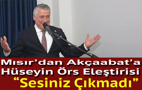 Milletvekili Örs'ün Sağlık Durumu İyi