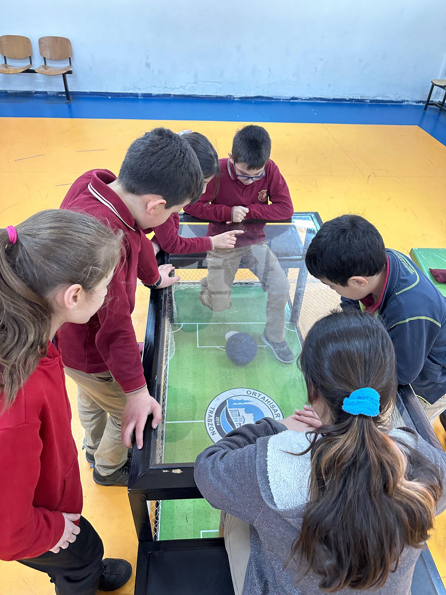 Minikler spor oyunlarını çok sevdi!