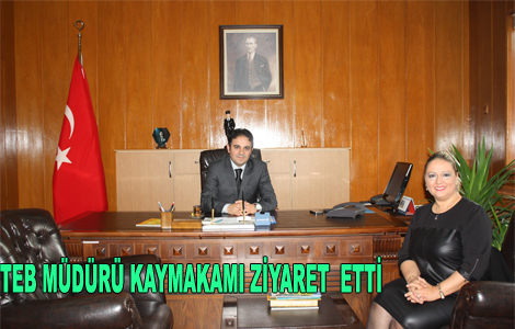 Mdr kaymakam ziyaret etti
