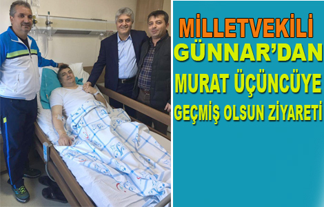 Murat Üçüncüye Geçmiş Olsun Ziyareti.