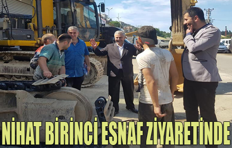 NİHAT BİRİNCİ SEÇİM ÇALIŞMALARINI SÜRDÜRÜYOR.