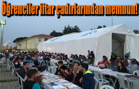 renciler iftar adrlarndan memnun!