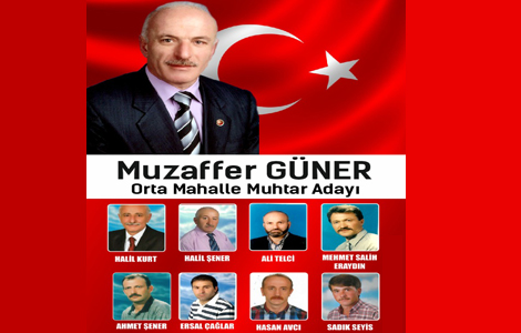 ORTA MAHALLE MUHTARI YENDEN ADAY