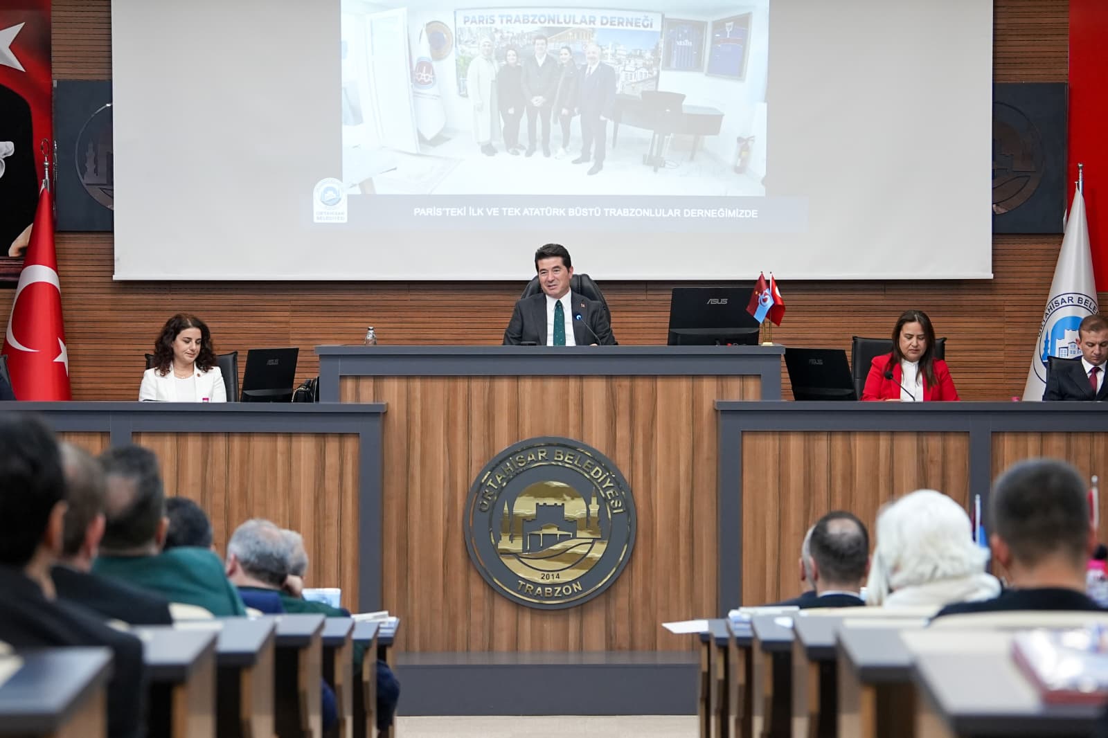 ORTAHSAR BELEDYE MECLS KASIM AYI TOPLANTILARI BALADI