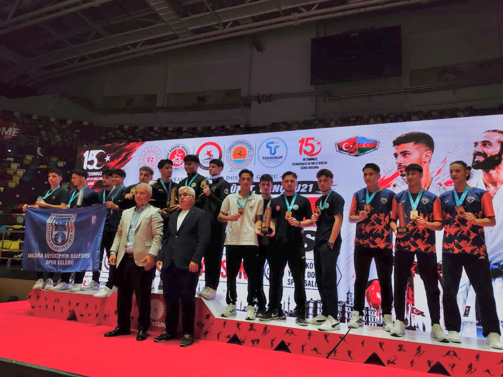 ORTAHİSAR BELEDİYESİ KARATE TAKIMI, TÜRKİYE ÜÇÜNCÜSÜ OLDU