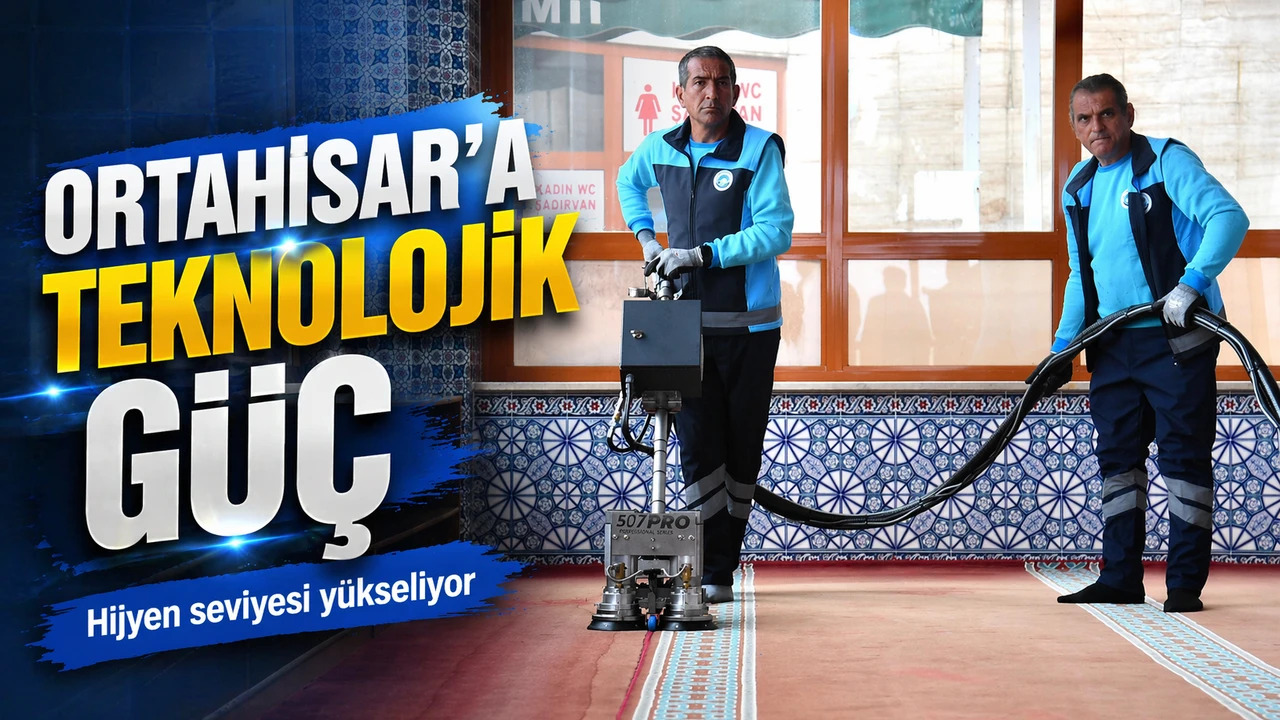 Ortahisar Belediyesi Temizlikte Teknoloji Ata�� Yapt�
