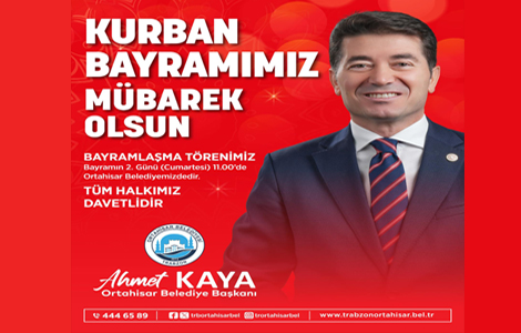 Ortahisar Belediyesinden Kutlama Mesaj