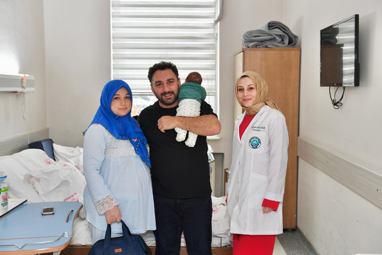 ORTAH�SAR BELED�YESݒNDEN YEN� YILIN �LK BEBEKLER�NE HED�YE