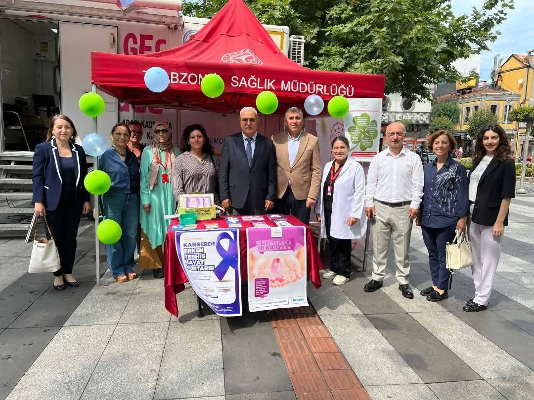 Ortahisar İlçe Sağlık Müdürlüğü Bilgilendirme Yapıyor