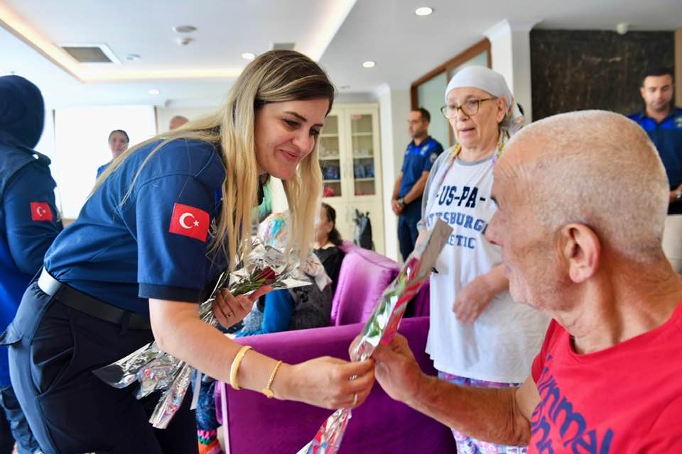 ORTAHİSAR ZABITASINDAN ŞEHİT ZABITA KOMİSERİNE VEFA