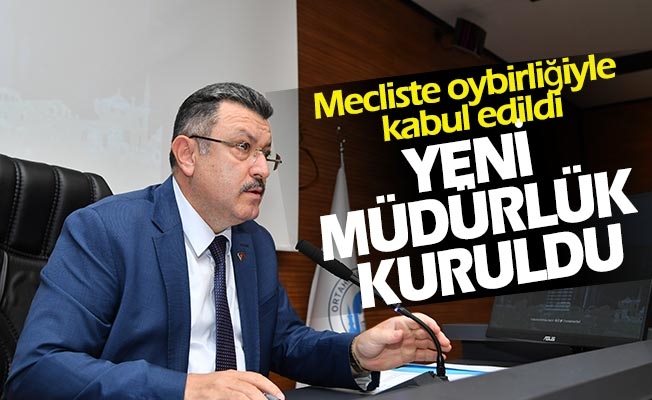 Ortahisarda Tarmsal Hizmetler Mdrl kuruldu