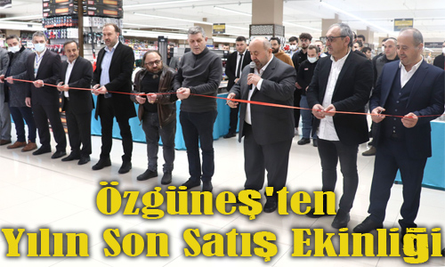zgnete yln son sat etkinlii iin al kurdelesi kesildi
