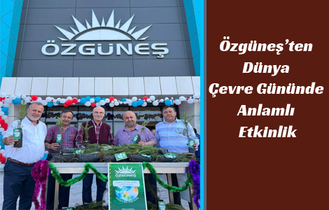zgneten Dnya evre Gnnde Anlaml Etkinlik, mterilere fidan datld