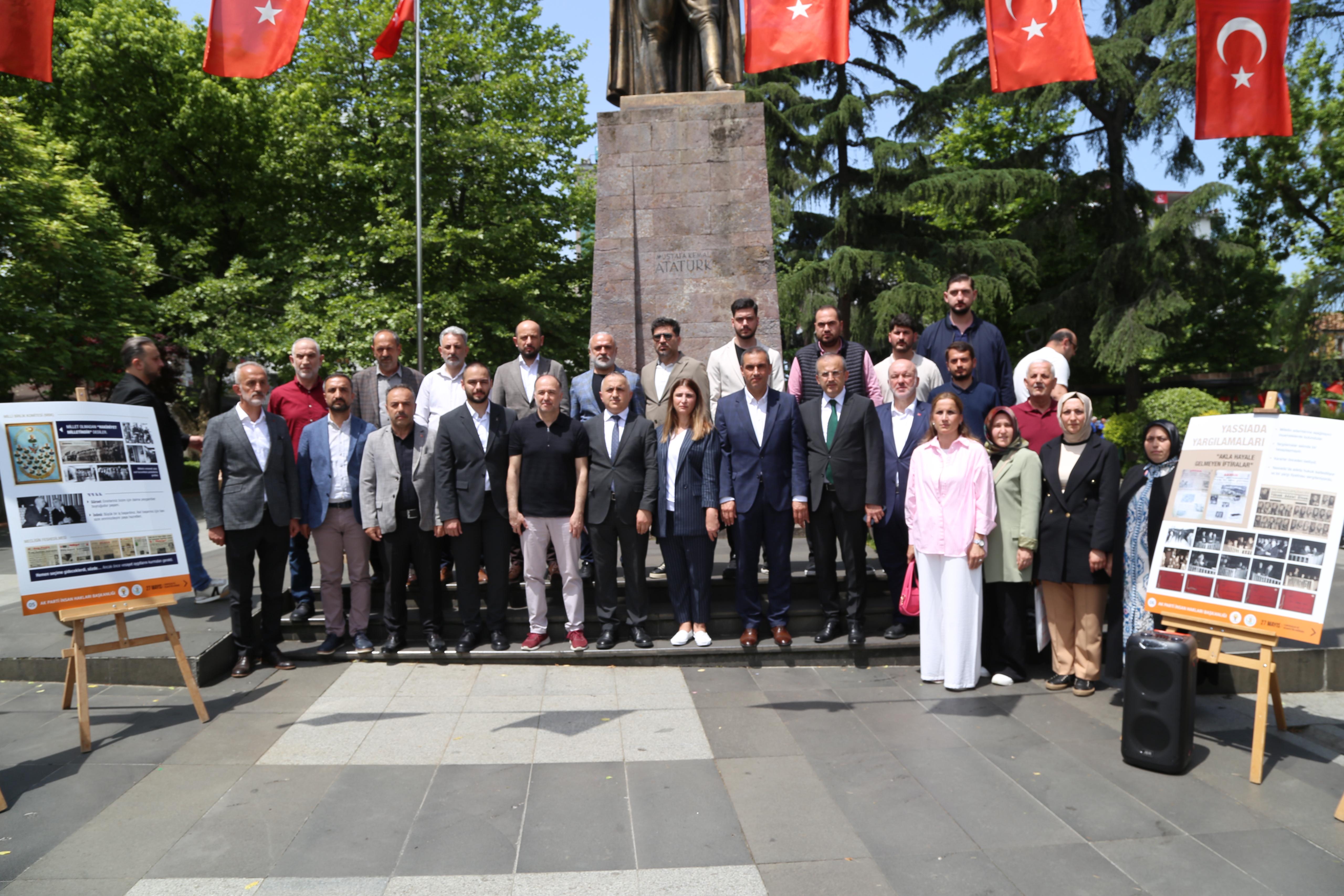 PART TRABZON L BAKANLII 27 MAYIS 1960 DARBESNE LKN BASIN AIKLAMASI
