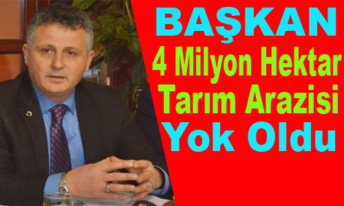 Pehlevan 4 Milyon Hektar Tarm Arazisi Yok Oldu.