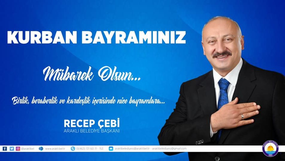 RECEP ÇEBİ'DEN BAYRAM KUTLAMASI