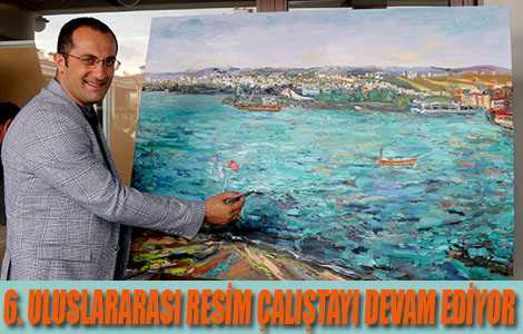 RESİM ÇALIŞTAYI BAŞLADI