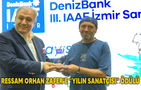 RESSAM ORHAN ZAFER’E “YILIN SANATÇISI” ÖDÜLÜ