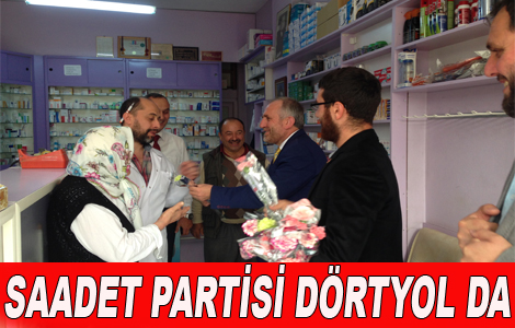 Saadet Partisi mahalle ziyaretlerine Devam Ediyor.
