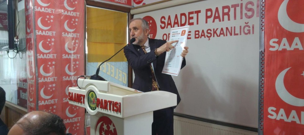 Saadet Partisi Of’ta Kongre Yaptı