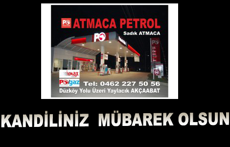 Sadk Atmaca'dan mesaj var
