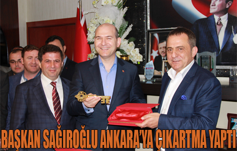 Sağıroğlu Ankara'ya Çıkarma Yaptı.