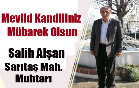 SALH ALAN'DAN KANDL MESAJI