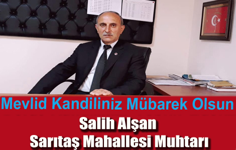 SALH ALAN'DAN KANDL MESAJI