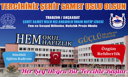 SAMET USLU DA HEDEF DAİMA ZİRVE